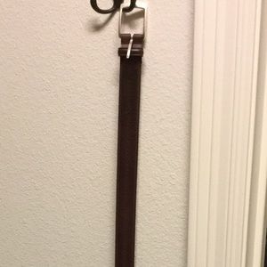 Allen Edmonds Manistee Belt in Oxblood